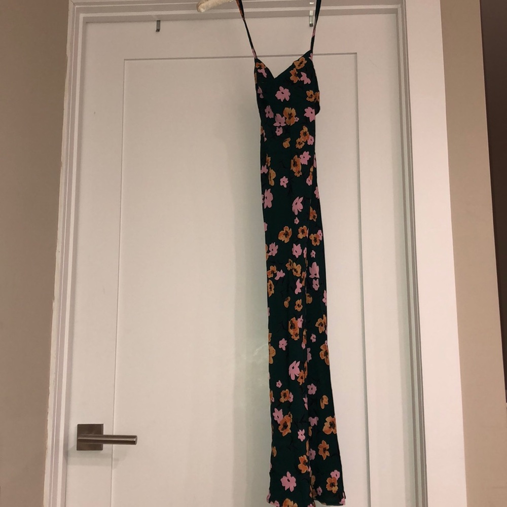 Flynn Skye Green Floral Dress - Picture 4 of 6